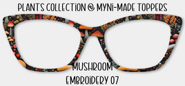 Mushroom Embroidery 07