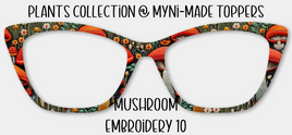 Mushroom Embroidery 10