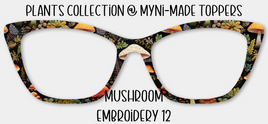 Mushroom Embroidery 12