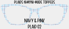 Navy & Pink Plaid 02