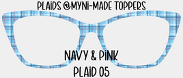 Navy & Pink Plaid 05