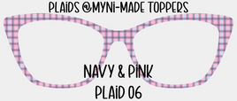 Navy & Pink Plaid 06