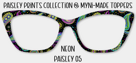 Neon Paisley 05