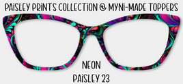 Neon Paisley 23