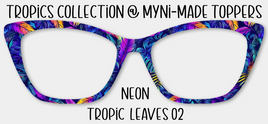 Neon Tropic Leaves 02