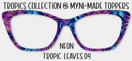 Neon Tropic Leaves 04