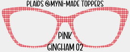 Pink Gingham 02