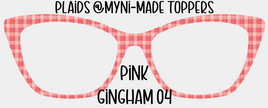 Pink Gingham 04