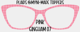 Pink Gingham 07