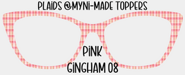 Pink Gingham 08