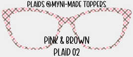 Pink & Brown Plaid 02