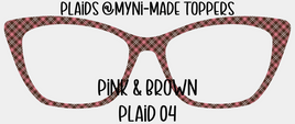 Pink & Brown Plaid 04