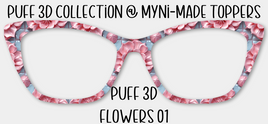 Puff 3D Flowers 01