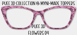 Puff 3D Flowers 04