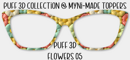 Puff 3D Flowers 05