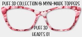 Puff 3D Hearts 01