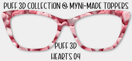 Puff 3D Hearts 04