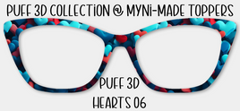 Puff 3D Hearts 06