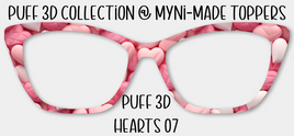 Puff 3D Hearts 07