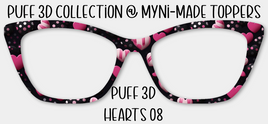 Puff 3D Hearts 08