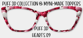 Puff 3D Hearts 09