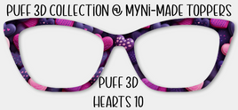 Puff 3D Hearts 10