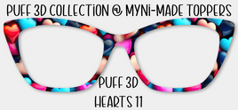 Puff 3D Hearts 11