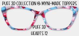 Puff 3D Hearts 12