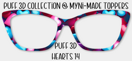 Puff 3D Hearts 14