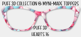 Puff 3D Hearts 16