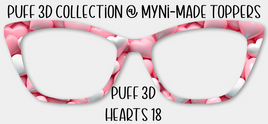 Puff 3D Hearts 18