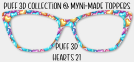 Puff 3D Hearts 21