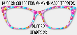 Puff 3D Hearts 23