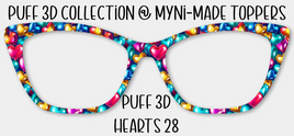 Puff 3D Hearts 28