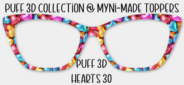 Puff 3D Hearts 30