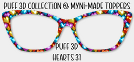 Puff 3D Hearts 31