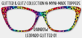 Rainbow Leopard Glitter 01