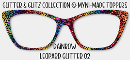 Rainbow Leopard Glitter 02