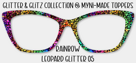 Rainbow Leopard Glitter 05