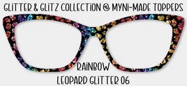 Rainbow Leopard Glitter 06