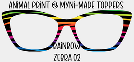 Rainbow Zebra 02