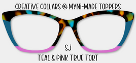 SJ Teal & Pink True Tort