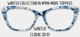 Winter Floral 3D 01