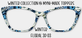 Winter Floral 3D 03