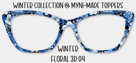 Winter Floral 3D 04